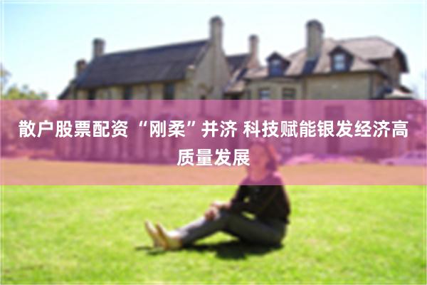散户股票配资 “刚柔”并济 科技赋能银发经济高质量发展